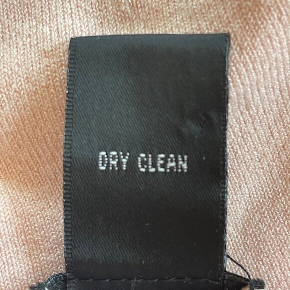 INC International Concepts Pink Short Sleeve Sweater Petite M with Lace Trim  * - Picture 5 of 7